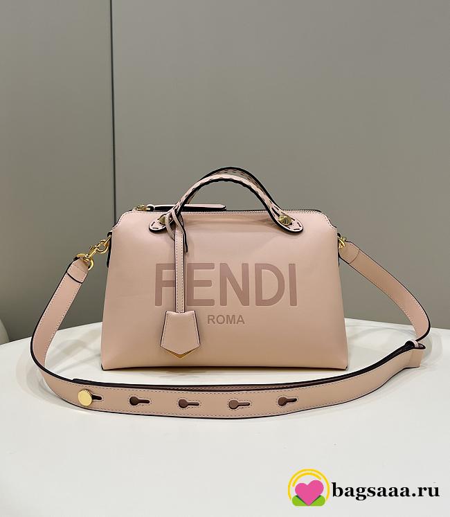 Bagsaaa Fendi By The Way Boston Bag Light Pink - 27cm - 1