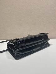 Bagsaaa Prada Medium leather handbag 1BN026 black - 32cm - 3