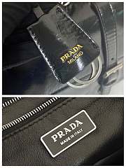 Bagsaaa Prada Medium leather handbag 1BN026 black - 32cm - 2