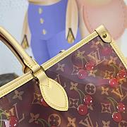 Bagsaaa M14306 LV x TM OnTheGo GM Monogram cherry crystal - 41cm - 4