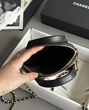 Bagsaaa Chanel Clutch With Chain AP4742 Black & Beige suede - 18cm - 3