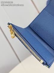 Bagsaaa LV M13212 Victorine Wallet Denim Blue - 12cm - 2