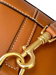 Bagsaaa Celine Vanity In Smooth Lambskin Brown - 18cm - 3