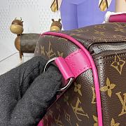 Bagsaaa LV M13807 Keepall Bandoulière 45 Pondichery Pink - 45cm - 3