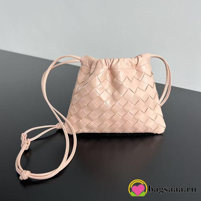 Bagsaaa Bottega Veneta Small Dustbag 816987 light pink - 21cm - 1