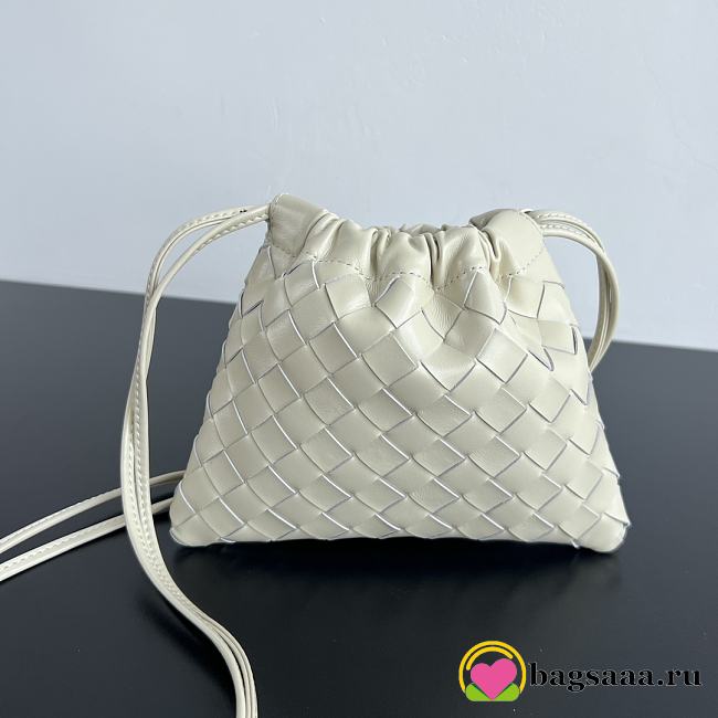 Bagsaaa Bottega Veneta Small Dustbag 816987 Sea Salt - 21cm - 1