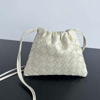 Bagsaaa Bottega Veneta Small Dustbag 816987 Sea Salt - 21cm