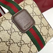 Bagsaaa Gucci Mini GG handbag 859975 brown & beige - 20cm - 3