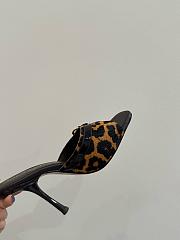 Bagsaaa LV 6AM Mule leopard print - 9cm - 2