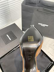 Bagsaaa YSL D'ORSAY pumps in smooth leather 799641 brown - 11cm - 4