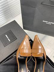 Bagsaaa YSL D'ORSAY pumps in smooth leather 799641 brown - 11cm - 3
