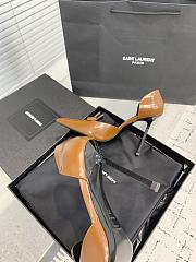 Bagsaaa YSL D'ORSAY pumps in smooth leather 799641 brown - 11cm - 2