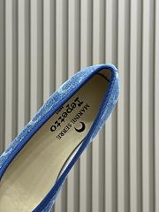 Bagsaaa Ballerines Camille Repetto x Marine Serre Blue Jean - 2