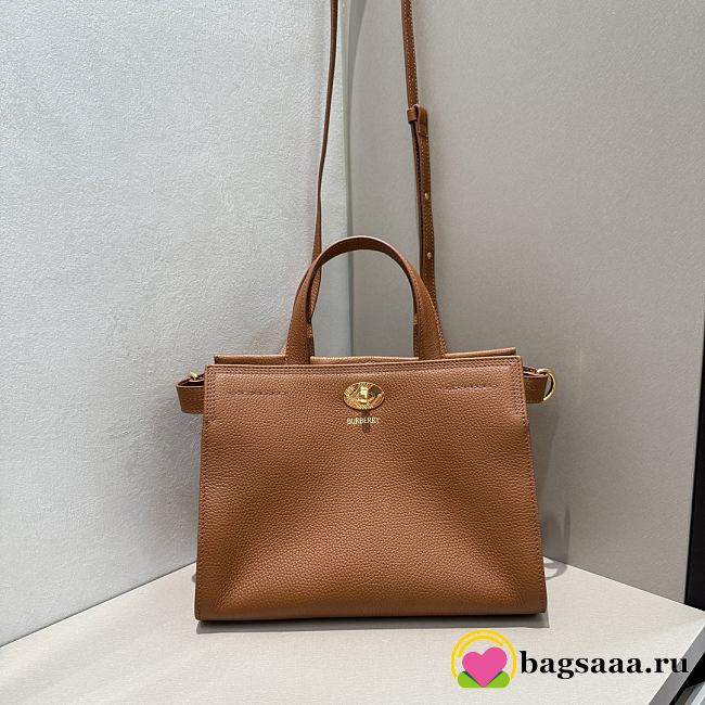 Bagsaaa Burberry Mini Cotswolds Tote brown - 24.5cm - 1