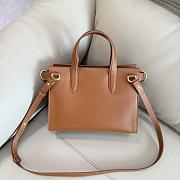 Bagsaaa Burberry Mini Cotswolds Tote brown - 24.5cm - 4