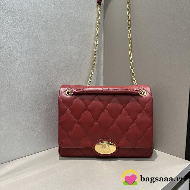Bagsaaa Burberry Medium Strand Bag​ red - 27cm - 1