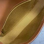 Bagsaaa Celine Folco Shoulder Bag In Triomphe Canvas And Calfskin 122652 - 20cm - 2