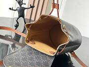 Bagsaaa Backpack Celine Bonnie In Triomphe Canvas And Calfskin 118702 - 25cm - 4