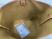 Bagsaaa Celine Medium Bucket In Triomphe Canvas And Calfskin 191132 - 24cm - 4