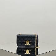 Bagsaaa Celine Chain Shoulder Bag Claude In Triomphe Canvas 197992 - 20.5cm - 1