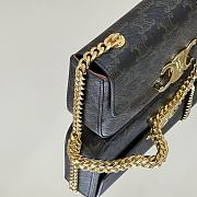 Bagsaaa Celine Chain Shoulder Bag Claude In Triomphe Canvas 197992 - 20.5cm - 2