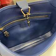 Bagsaaa Gucci Jackie 1961 small shoulder bag 810232 Blue leather - 27.5x19x4cm - 2