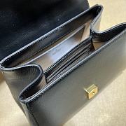 Bagsaaa Gucci Horsebit 1955 mini top handle bag 703848 black - 22cm - 3