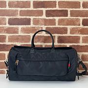 Bagsaaa Gucci GG canvas small duffle bag 800185 black - 42cm - 1