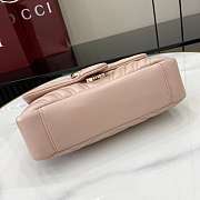 Bagsaaa Gucci GG Marmont small shoulder bag 837280 light pink - 22cm - 5