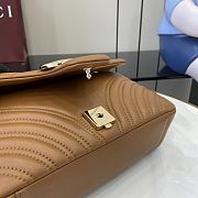 Bagsaaa Gucci GG Marmont medium shoulder bag 837267 brown - 26cm - 2