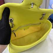 Bagsaaa Gucci GG Marmont medium shoulder bag 837267 bright green - 26cm - 4