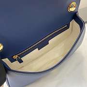 Bagsaaa Gucci Blondie Small Top Handle Bag 815714 Blue - 27 x 17 x 7cm - 3