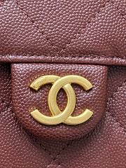 Bagsaaa CHANEL 25 Small Handbag AS5293 Burgundy - 30cm - 2