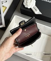 Bagsaaa Chanel Classic Mini Bag with hook AP4760 Black - 8 x 12.5 x 5cm - 3