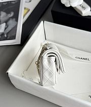 Bagsaaa Chanel Classic Mini Bag with hook AP4760 White - 8 x 12.5 x 5cm - 4