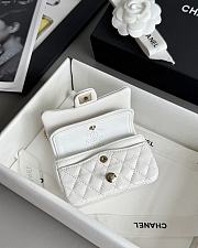 Bagsaaa Chanel Classic Mini Bag with hook AP4760 White - 8 x 12.5 x 5cm - 3