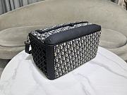 Bagsaaa Dior Hit the Road Pet Carrier Bag Beige and Black Dior Oblique Jacquard and Black Smooth Calfskin - 40cm - 4