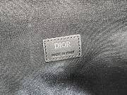 Bagsaaa Dior Hit the Road Pet Carrier Bag Beige and Black Dior Oblique Jacquard and Black Smooth Calfskin - 40cm - 2