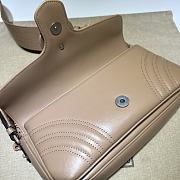 Bagsaaa Gucci GG Marmont small shoulder bag 734814 beige - 26.5cm - 4
