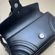 Bagsaaa Gucci GG Marmont small shoulder bag 734814 black - 26.5cm - 2