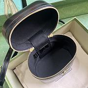 Bagsaaa Gucci Mini vanity bag with bamboo handle 760200 black - 15.5cm - 2