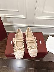Bagsaaa Women's Gucci Horsebit ballet flat 835077 light pink - 1