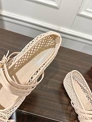 Bagsaaa Women's Gucci Horsebit ballet flat 835077 light pink - 3