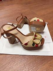 Valentino Garavani 115mm VLogo Signature Cherryfic sandals - 3