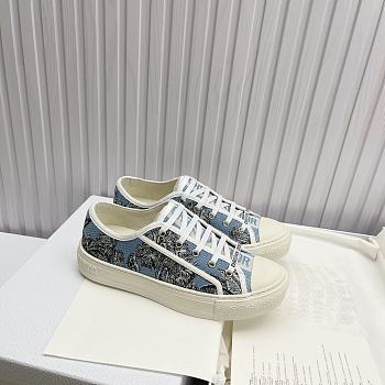 Bagsaaa Dioriviera Walk'n'Dior Sneaker Celestial Blue and White