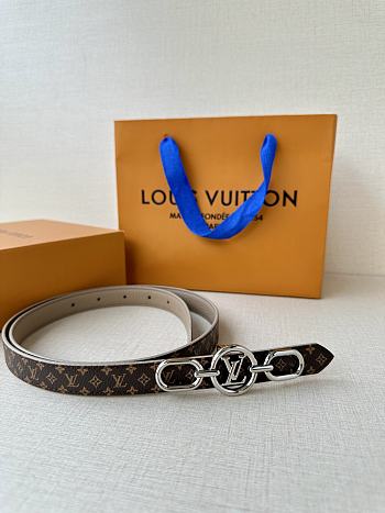 Bagsaaa LV Belt Silver hardware