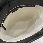Bagsaaa Gucci 73 medium bucket bag 833660 black & beige - 26cm - 4