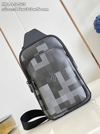 Bagsaaa LV M14953 Avenue Slingbag Black - 33cm