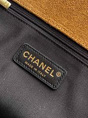 Bagsaaa Chanel Large Flap Bag With Top Handle AS5637 Beige & Black - 29cm - 3