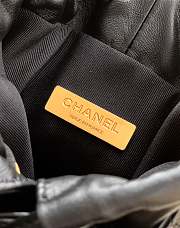 Bagsaaa Chanel Mini Bucket Bag AS5486 Black Lambskin - 15.2 x 14 x 14cm - 2
